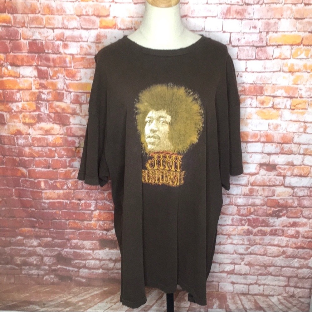 Briwn Jimmy Hendrix 100% Cotton Graphic Tee